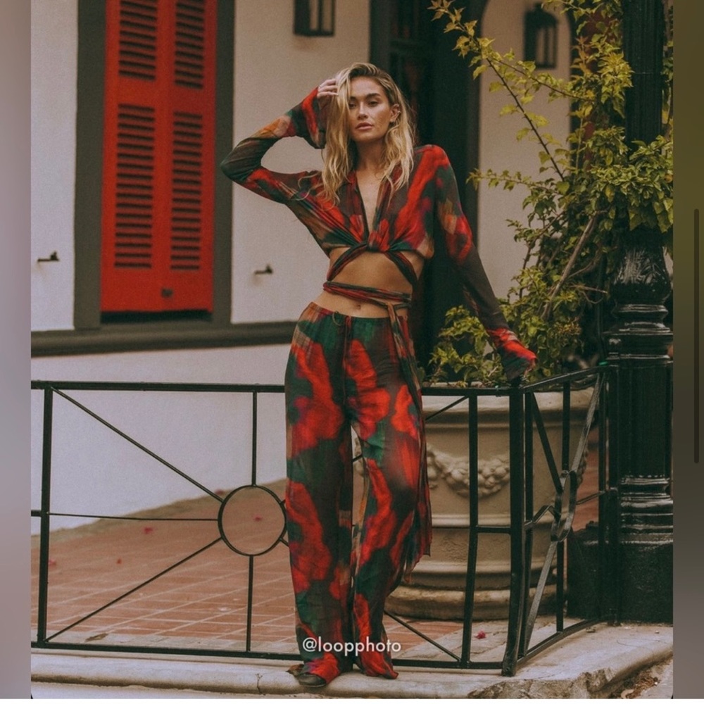 Rat & Boa Gemini Top & Roma Trouser Set (Size Small)